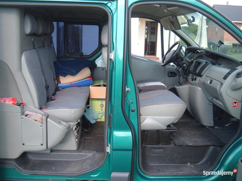 RENAULT TRAFIC 2003r LONG wielkopolskie Turek sprzedam