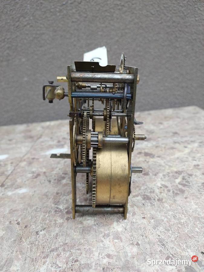 604 Mechanizm starego zegara ściennego Junghans pomorskie Tczew