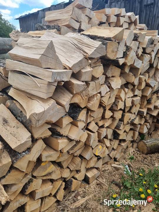 Drewno kominkowe opałowe rąbane liściaste Pyrzyce
