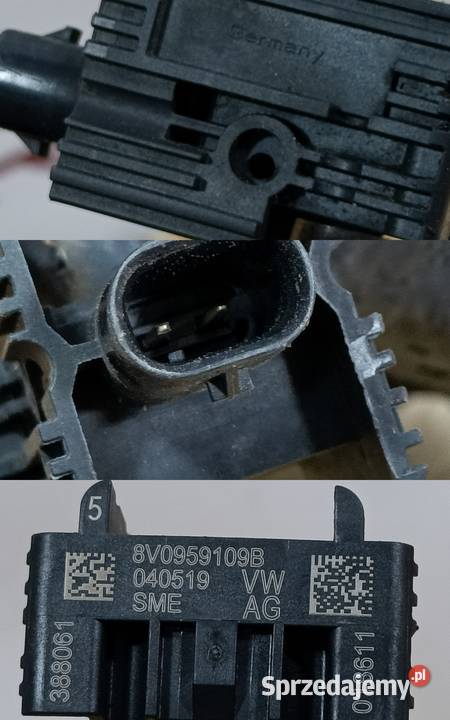 AUDI A3 S3 PIANKA ABSORBER ZDERZAKA CZUJNIK