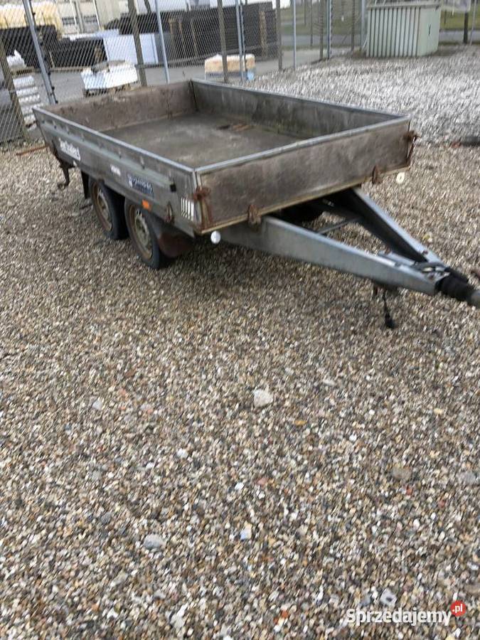 Przyczepka samochodowa dwuosiowa Do samochodów osobowych