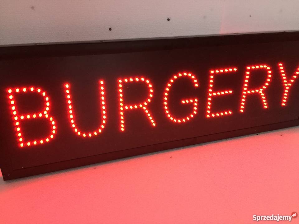 Neon szyld reklama LED 68x38 NOWOŚĆ zewnętrzna Kołobrzeg