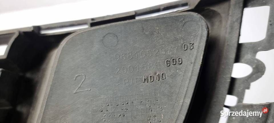 KRATKA ZDERZAKA PRZÓD CITROEN C5 9681052677 Lipno sprzedam