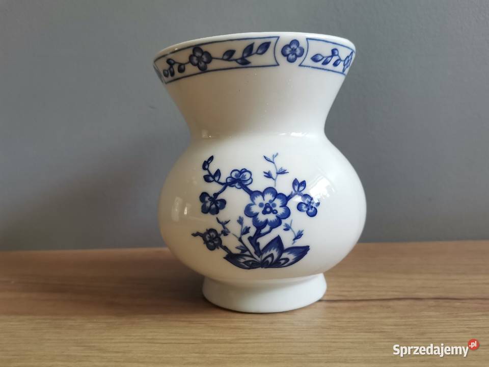 Stary mały wazon porcelana Bogucice PRL Katowice