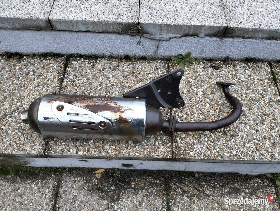 Tłumik bez katalizatora 4T GY6 139QMB Skuter Starogard Gdański