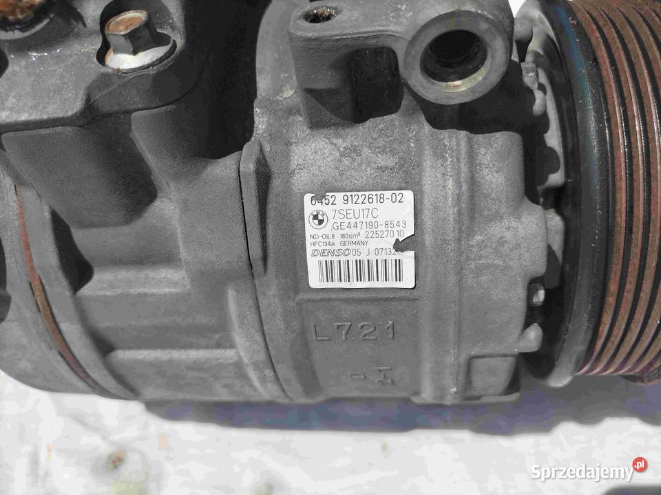 Sprężarka klimatyzacji BMW E81 E82 E87 E88 125i Poręba