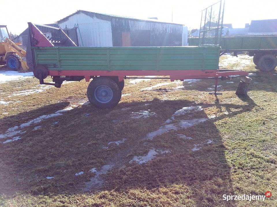 Rozrzutnik obornika jednoosiowy nieuszkodzony Łomża