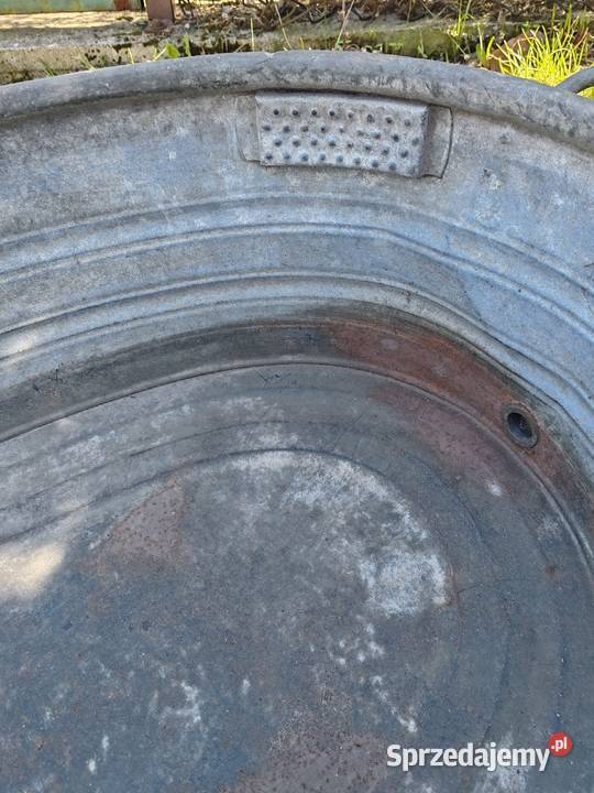 Stara Niemiecka balia w ocynku wielkopolskie Konin