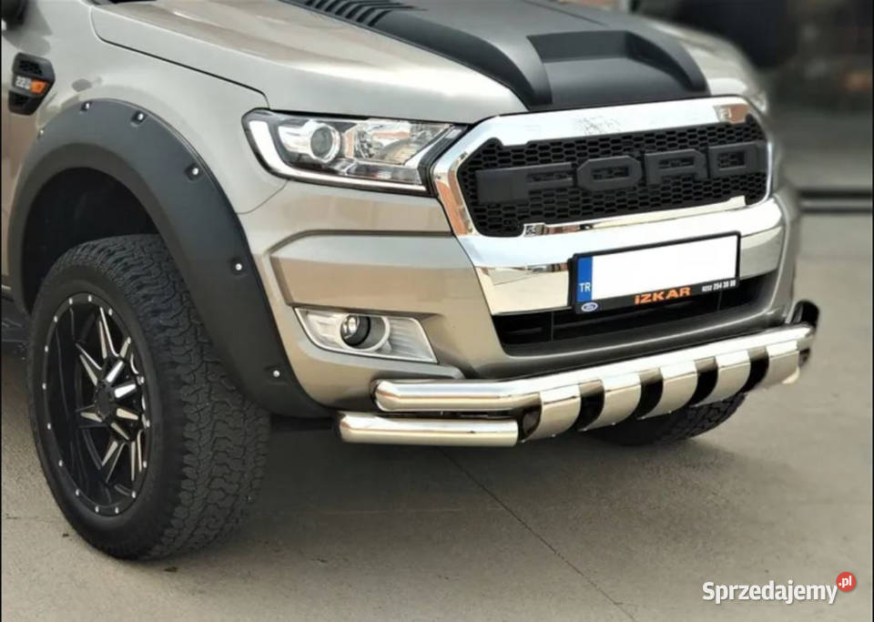 Orurowanie przednie FORD RANGER 2023 76mm Chrom warmińsko-mazurskie Pasłęk