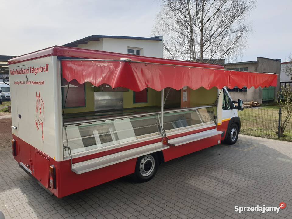FIAT Ducato Autosklep Food truck wędliny manualna
