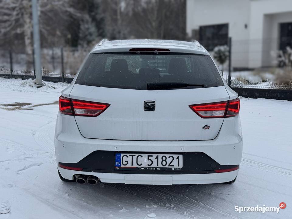 Seat Leon Seat Leon 20TDI 184 FR nieuszkodzony Gdańsk