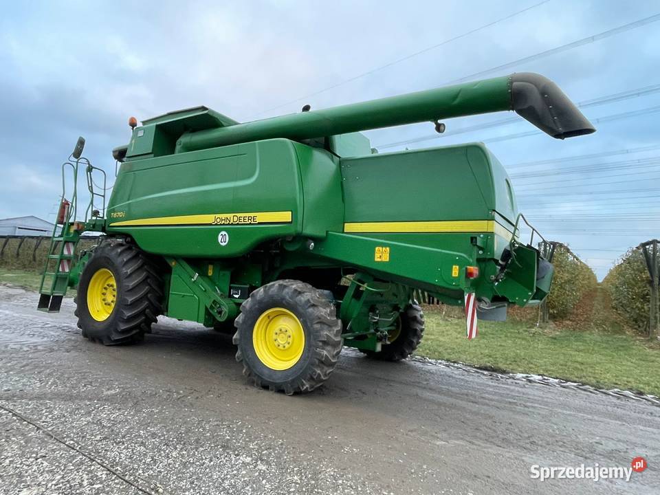 John Deere T670i nie lexion Hollandcase Sieczkarnia-rozdrabniacz Zbożowe Kock