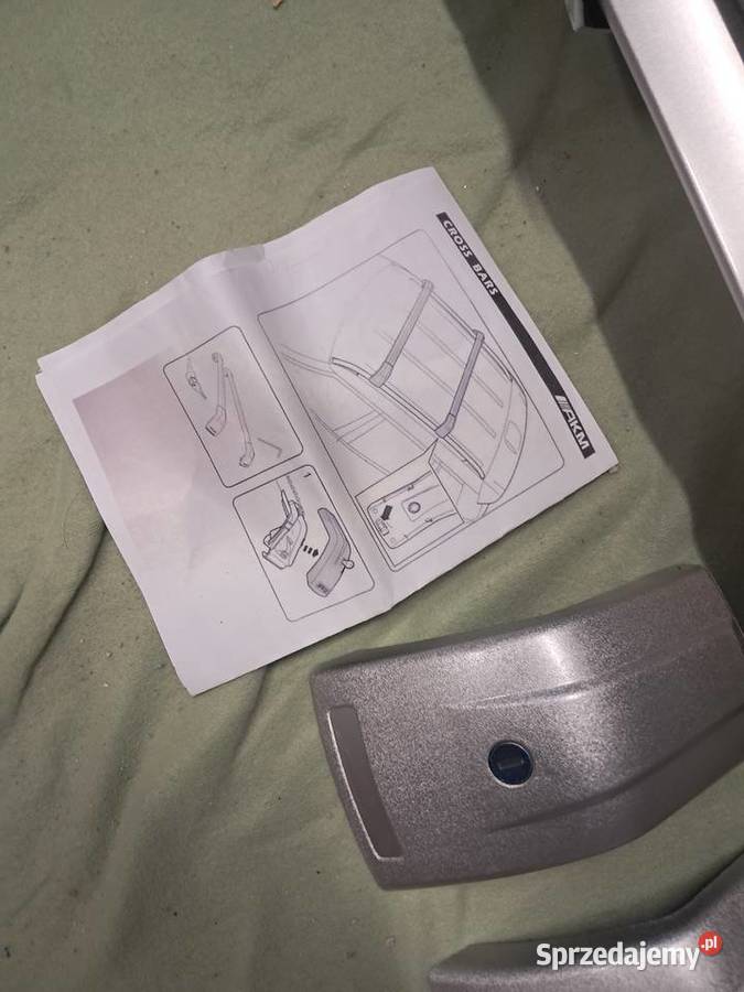 nowe relingi poprzeczki dachowe dedykowane do MG Sandomierz sprzedam