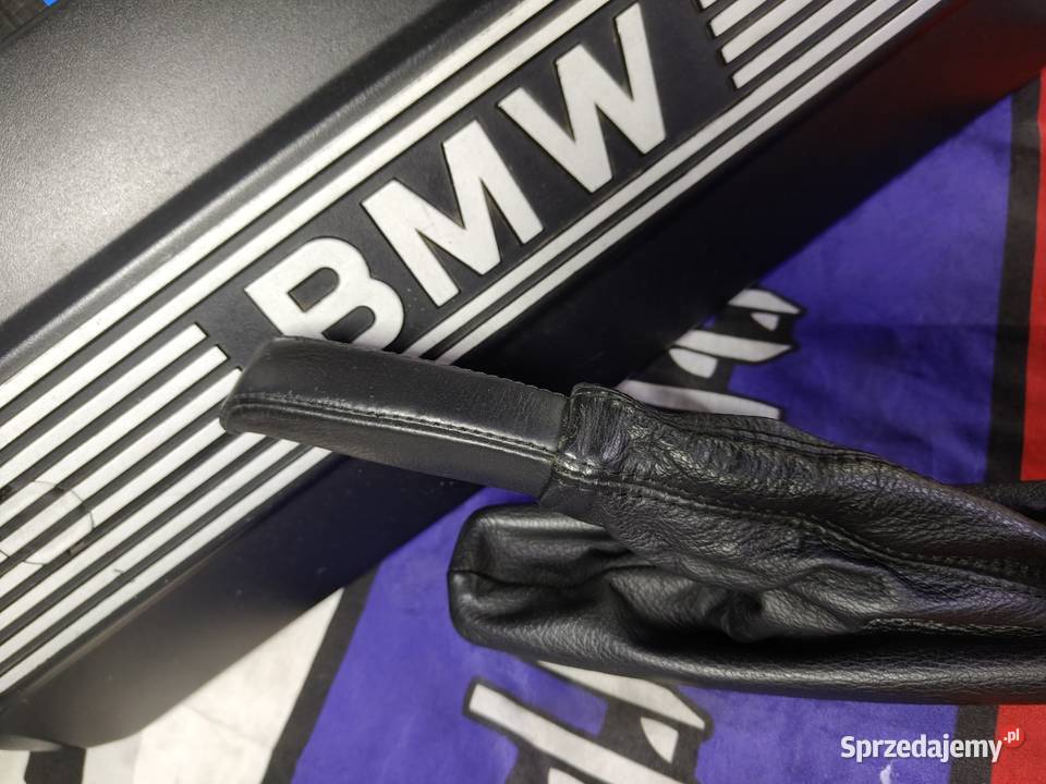 Bmw e46 mieszekdźwignia ręcznego skóra oryginał Dźwignie hamulca ręcznego Układ hamulcowy Aleksandrów Łódzki
