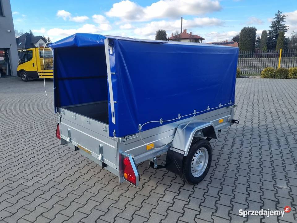 Przyczepka towarowa 220x130x110 z plandeka Przyczepy i naczepy