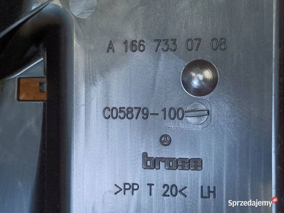 MERCEDES ML W166 OSŁONA DRZWI LEWY TYŁ Pleszew