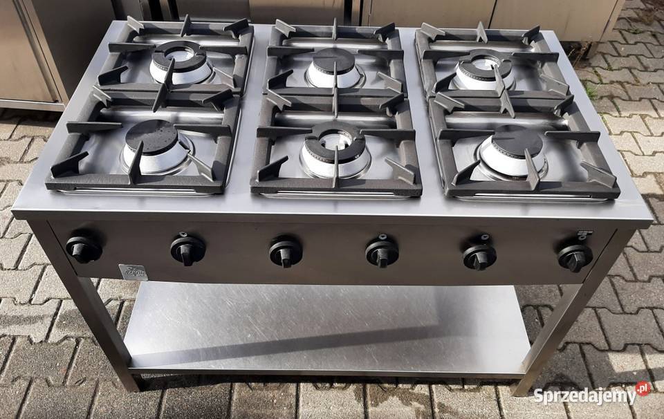 KUCHNIA GAZOWA 6 PALNIKOWA KROMET 36 KW M1926N Gastronomia Nowe Skalmierzyce