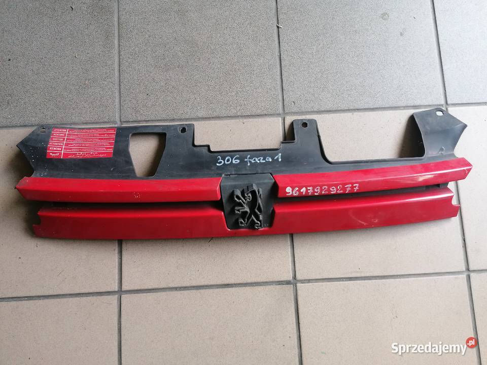 grill atrapa 9617929277 Peugeot 306 r9397 osobowe Piotrków Trybunalski