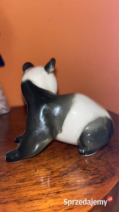 Panda Figurka bez sygnatury Z Lomonosov pomorskie