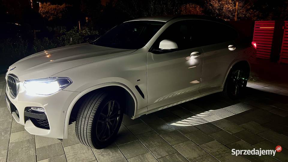 BMW X4 M Sport 20 benzyna 252 2019 62 380 Rok produkcji 2019 X4