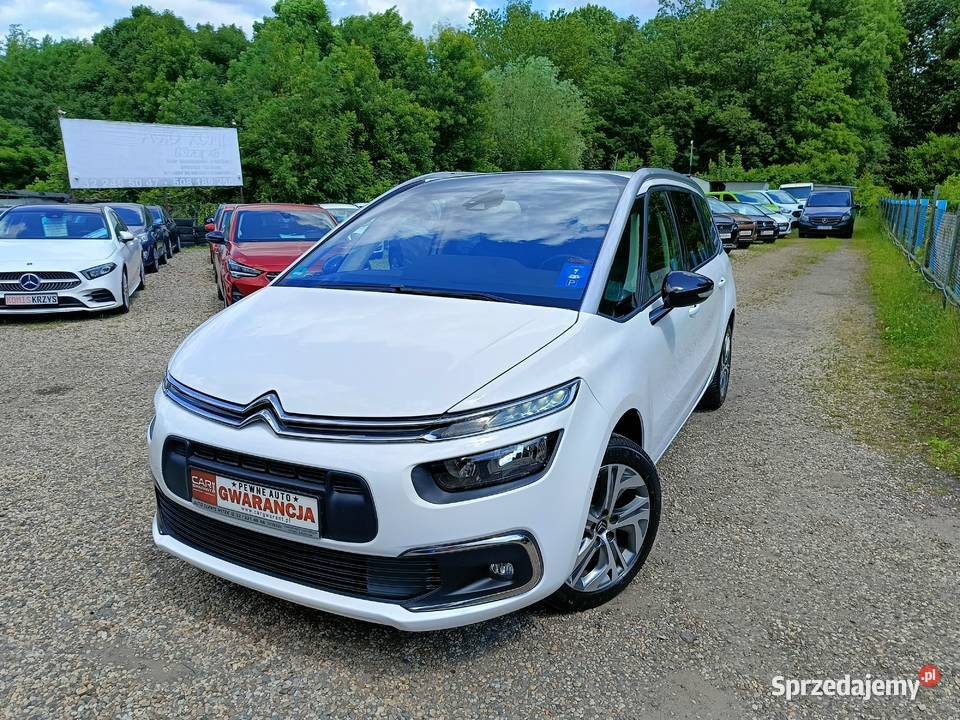 CITROEN C4 SpaceTourer 12 130 Pełny Serwis 7 elektrochrom. lusterka boczne
