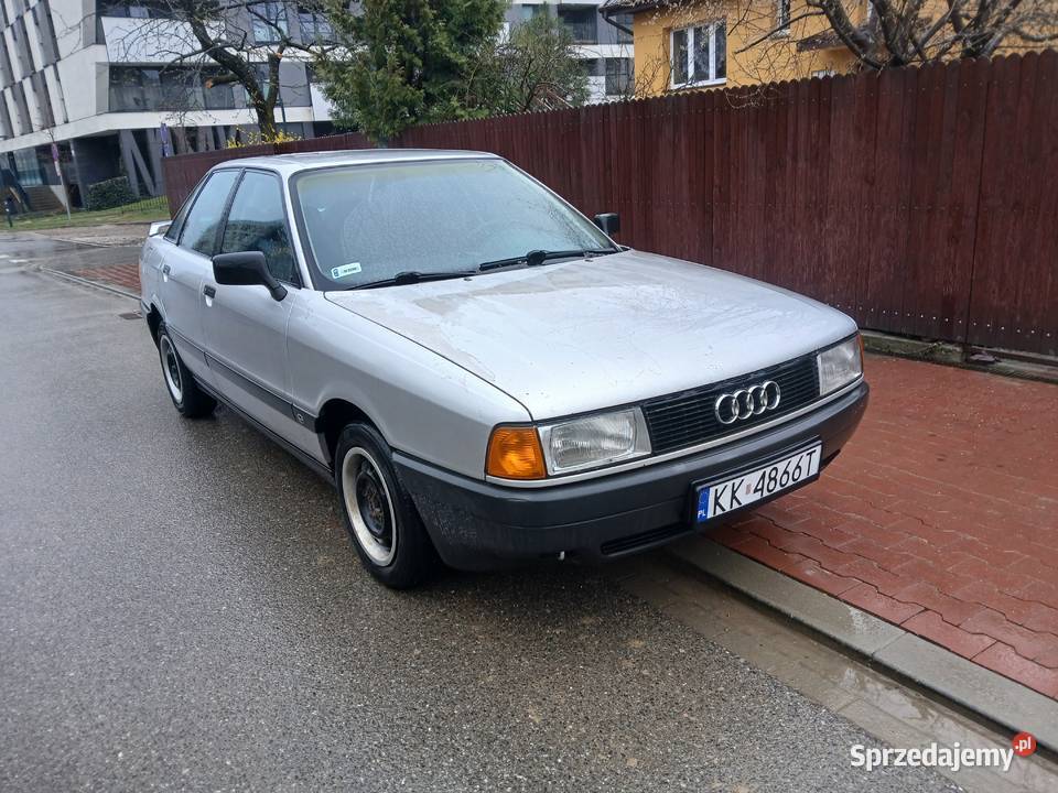 AUDI 80 16GAZ Rok produkcji 1991 Kraków