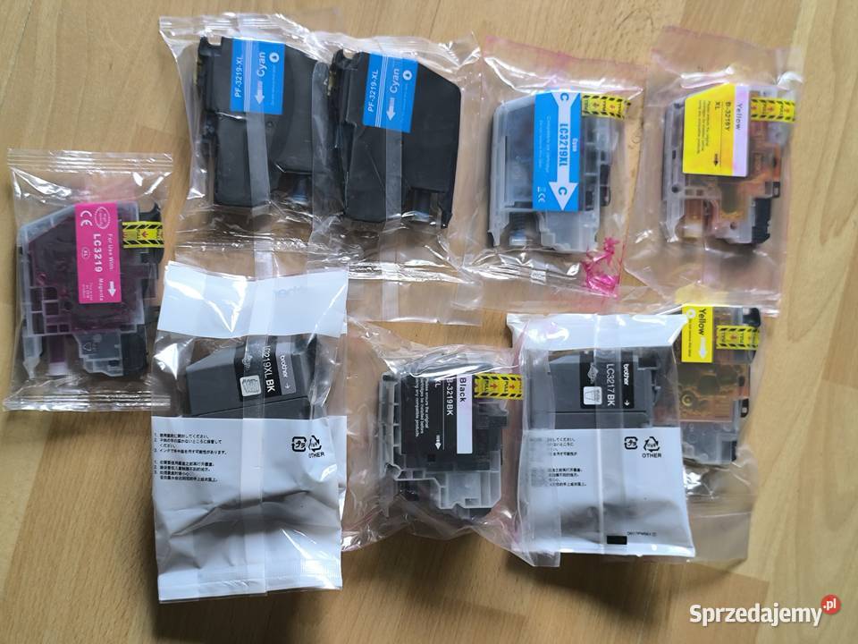 Tusze Brother LC3219 9 Przygodziczki sprzedam
