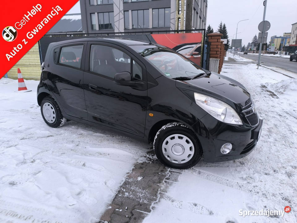 Chevrolet Spark 10i 16V 70 Klimatyzacja II M300 czarny Łuków