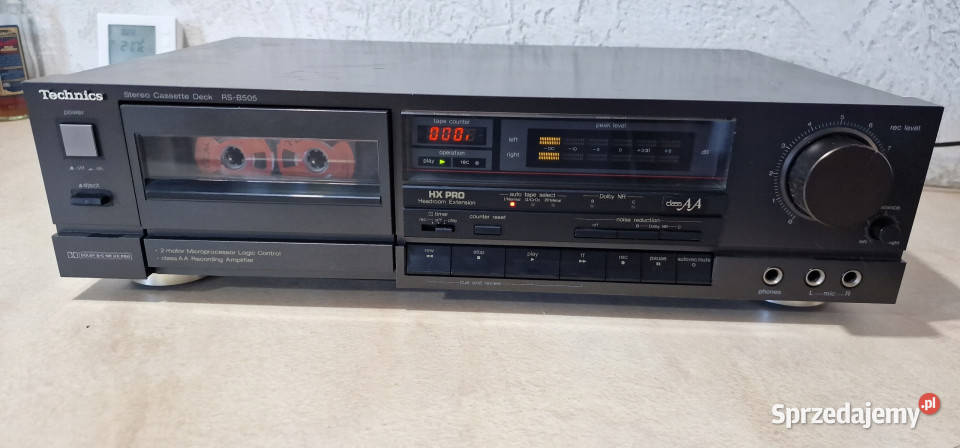 Magnetofon Technics RSB505 Casette deck 505 Międzychód