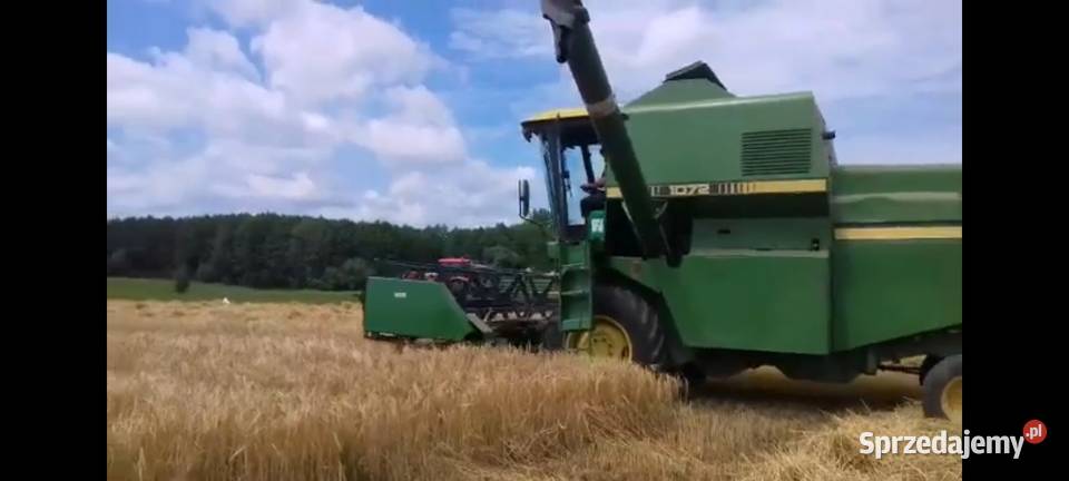 Kombajn John Deere 1072 podlaskie Jedwabne