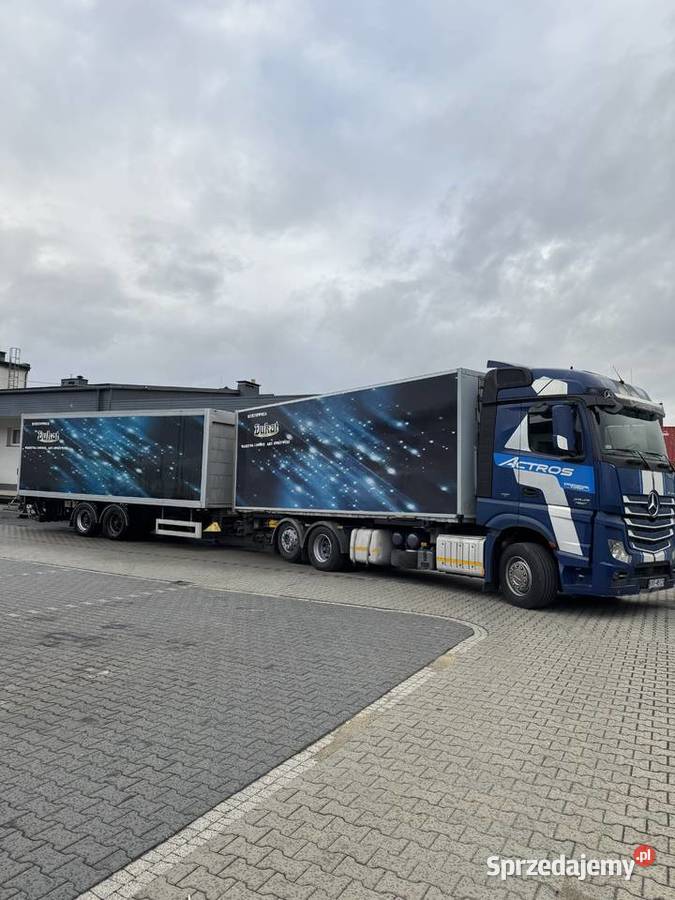MercedesBenz Actros Zestaw przejezdny Nowy Targ