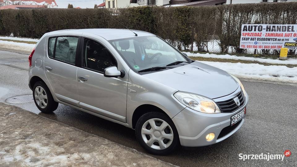 DACIA SANDERO 16B MPI OPŁACONY Z NIEMIEC KLIMA światła przeciwmgielne Sandero sprzedam
