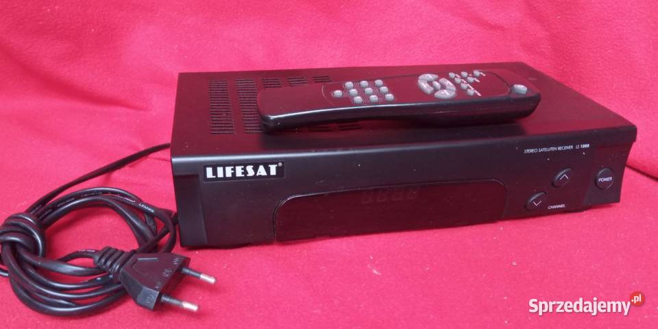 Receiver satelitarny Lifesat LS 1999B sprawny pomorskie Reda