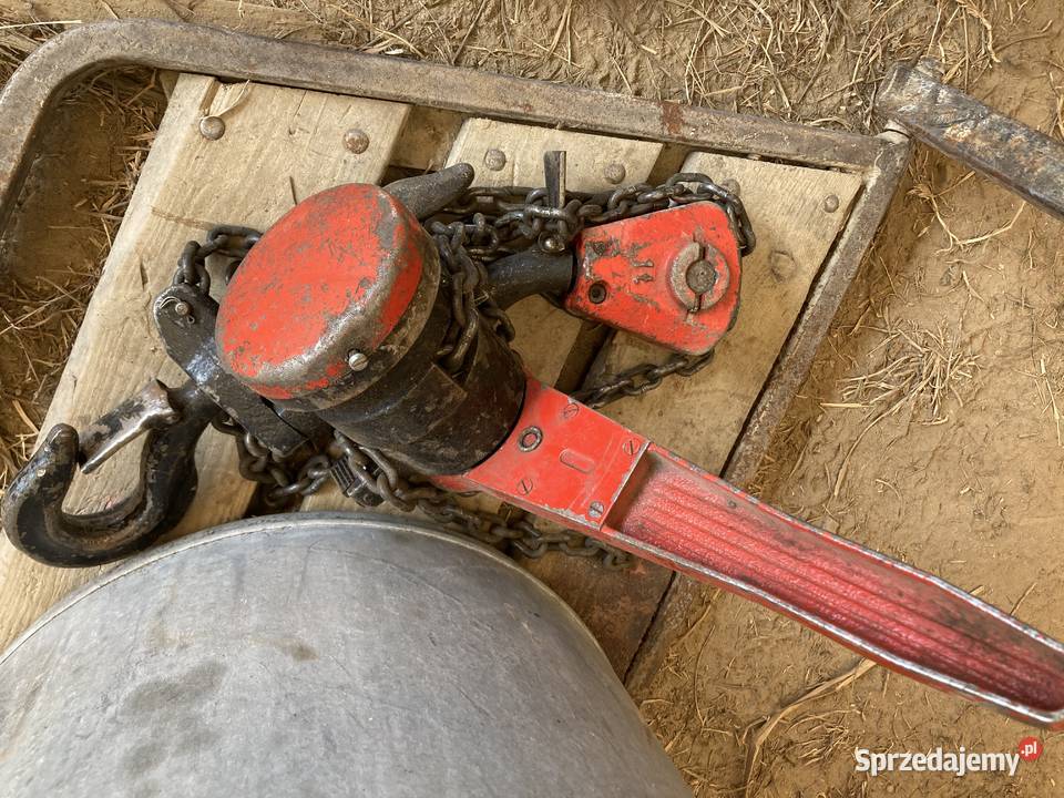 Wyciągarka łańcuchowa 1t Szczecin sprzedam