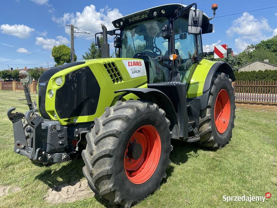 Claas Arion 630 cis pneumatyka tuz 2019r Biała