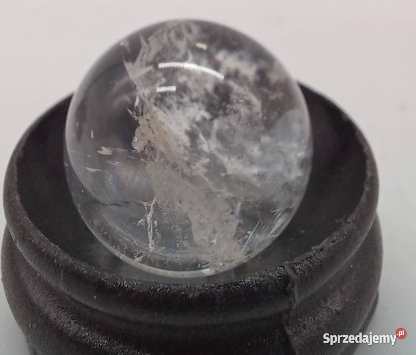 Kolekcja naturalny Kwarc biały a100 kula sfera Olsztyn