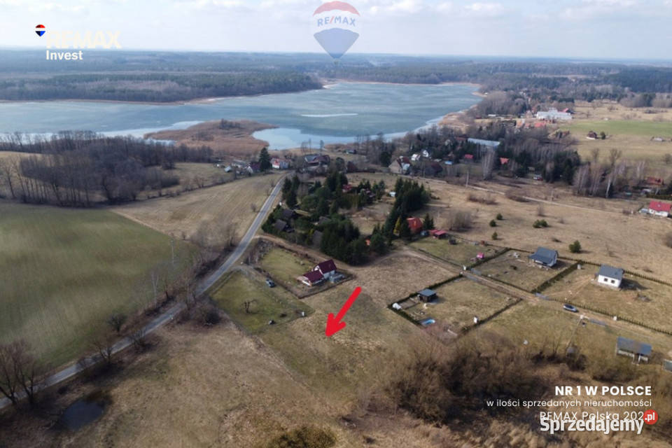 Działka na Mazurach utwardzona Guty Rożyńskie