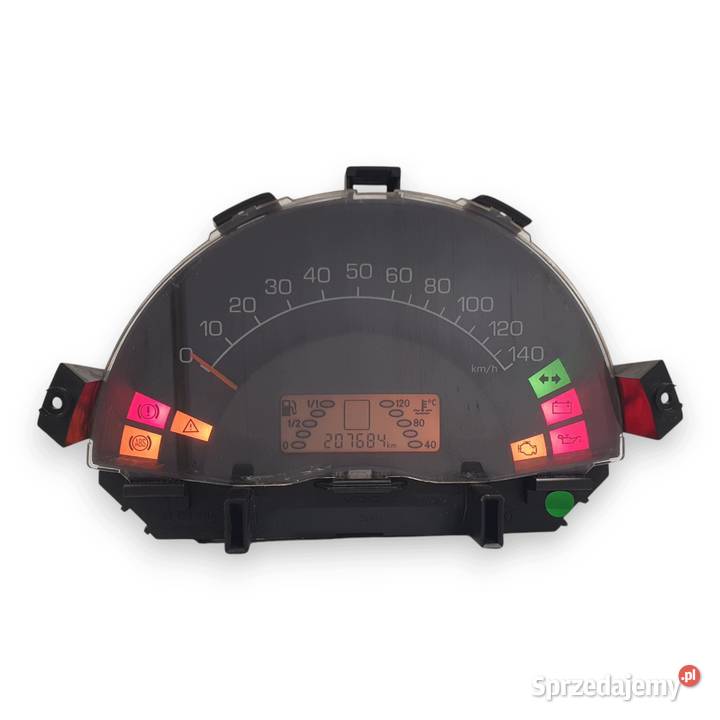 LICZNIK ZEGARY 0010124V001 Smart Fortwo I 06 07 Wyposażenie wnętrza Chełm