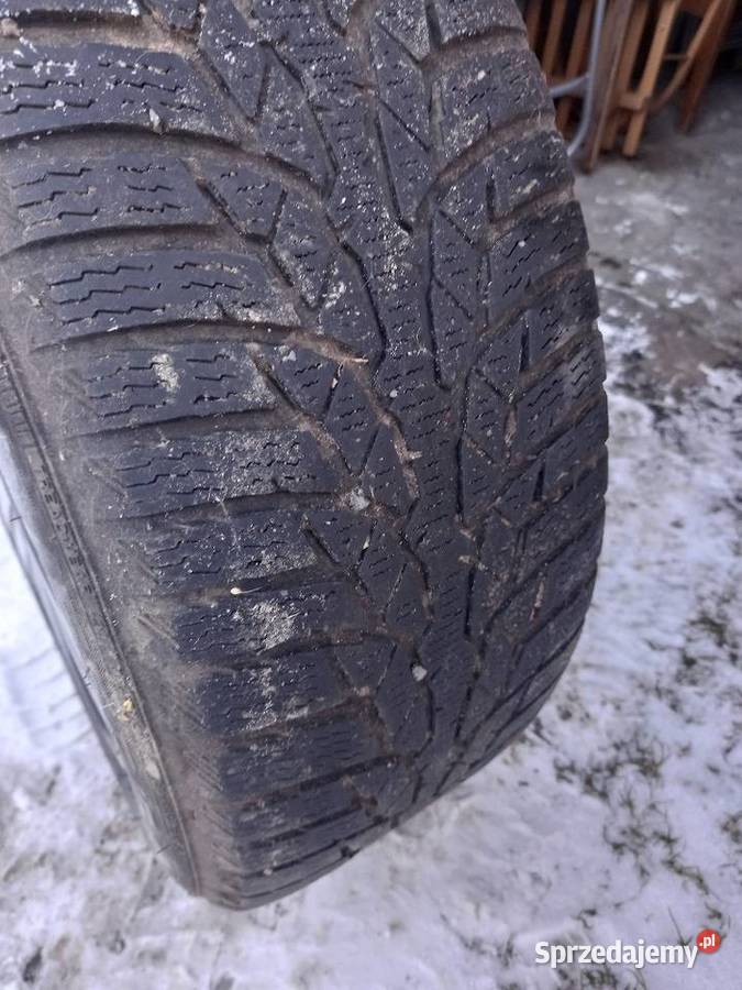Komplet kół zimowych 20555R16 renault scenic 2 Grabów nad Prosną sprzedam