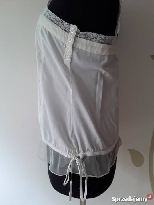 Bluzeczka na ramiączka zwiewna bawełniana Topy i koszulki