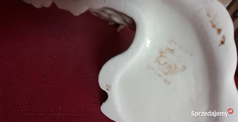 Porcelanowa figurka Charta Steatyt Katowice Prusim