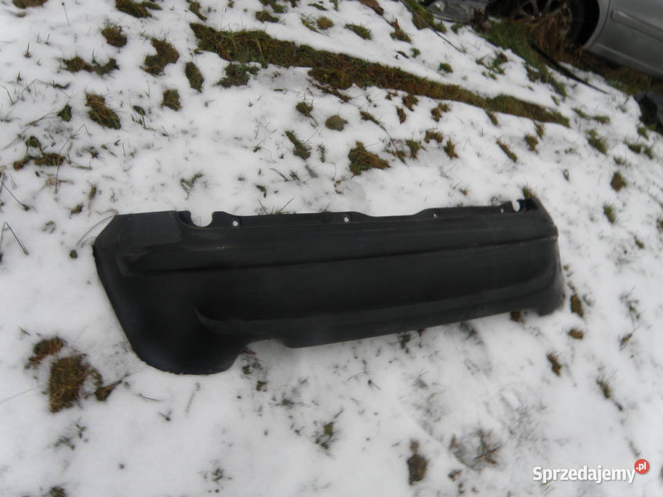 Zderzak tylny tył Fiat Panda II 0312 czarny nie Kraków