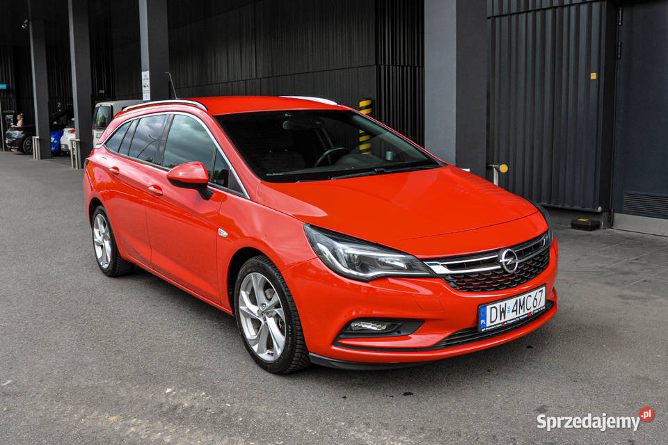 Opel Astra 14T 150 Salon 2016r Bezwypadkowy 1399cm3 dolnośląskie Wrocław