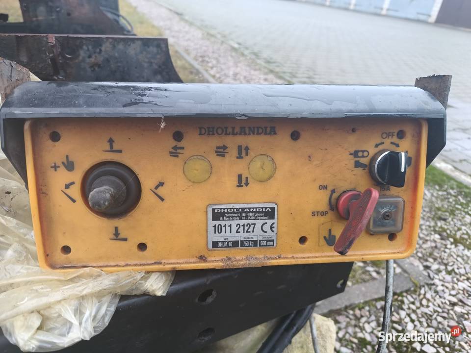 Winda aluminiowa dhollandia Mercedes sprinter Wołoskowola