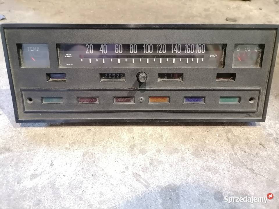 Licznik Zegary Fiat 125p Duży Fiat Łochów