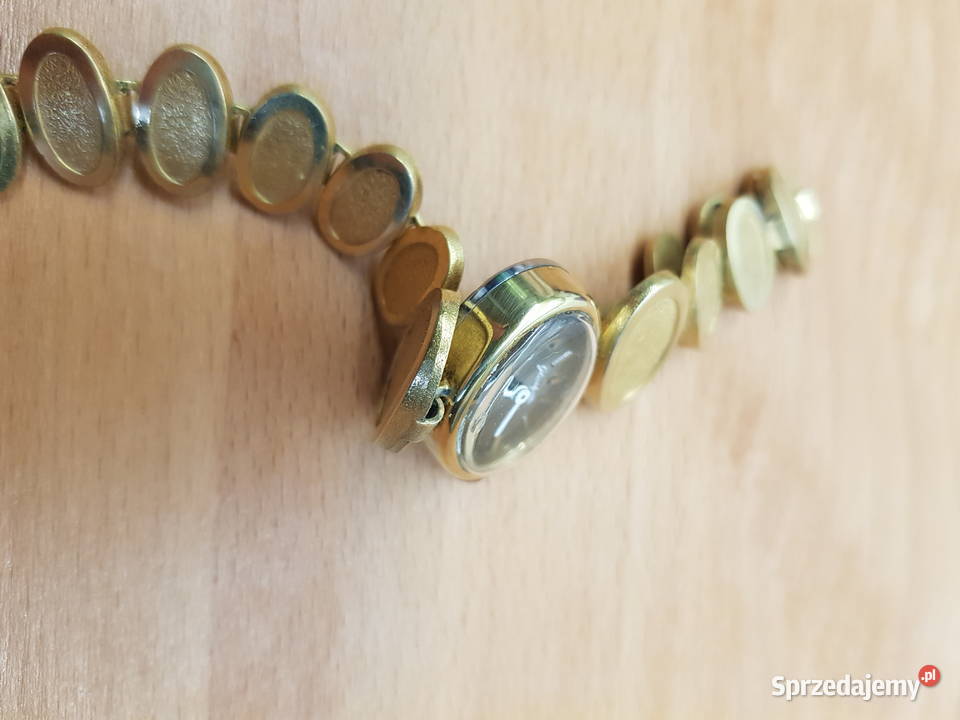 Rzadki biżuteryjny zegarek GUB Glashutte Damskie Chorzów