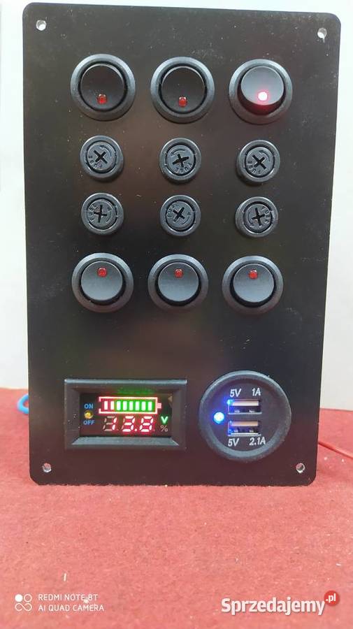 Tablica centralka panel elektryczny rozdzielnia Iława