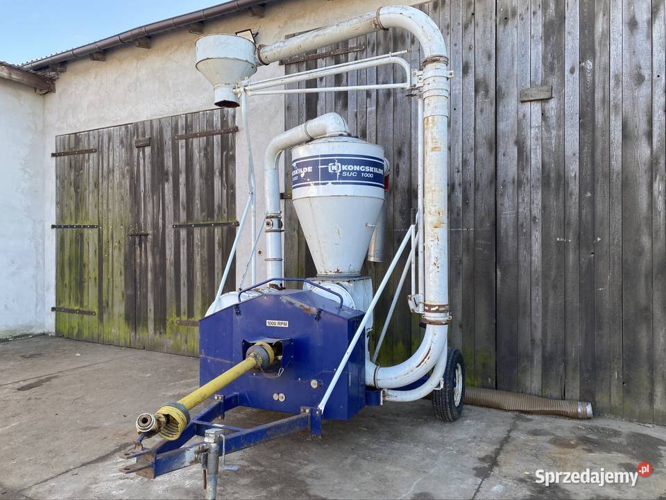 Dmuchawa ssąco tłocząca Kongskilde SUĆ 1000