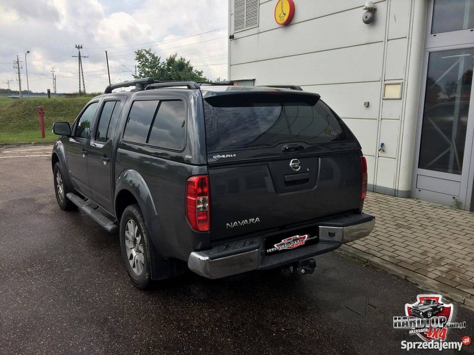 Zabudowa Hardtop Nissan Navara D40 1 ALPHA GSE osobowe warmińsko-mazurskie sprzedam