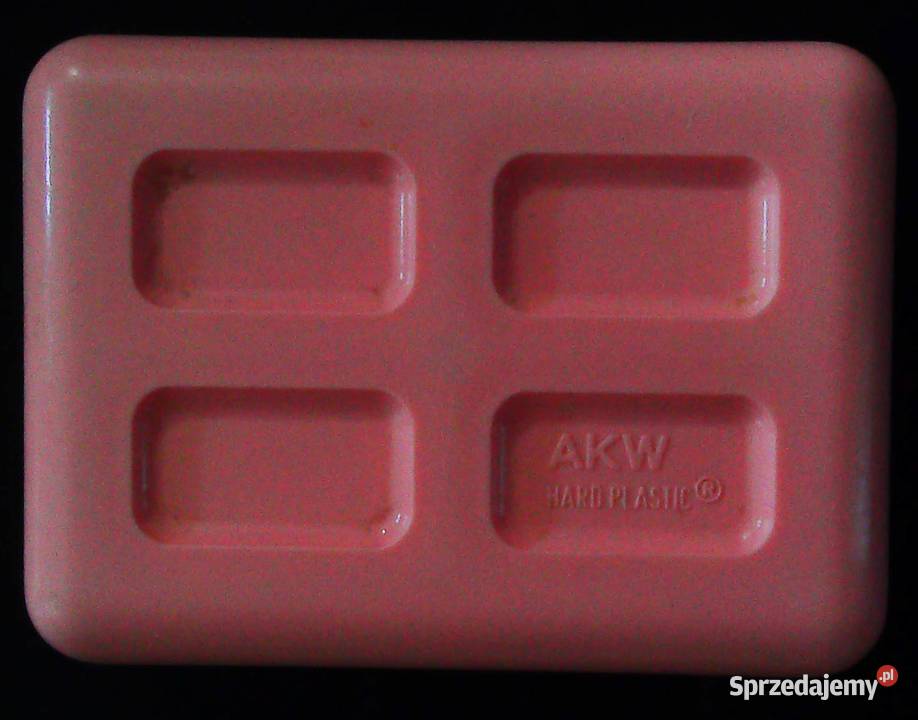 Mydelniczka plastikowa różowa 115x85x45 używana Kraków